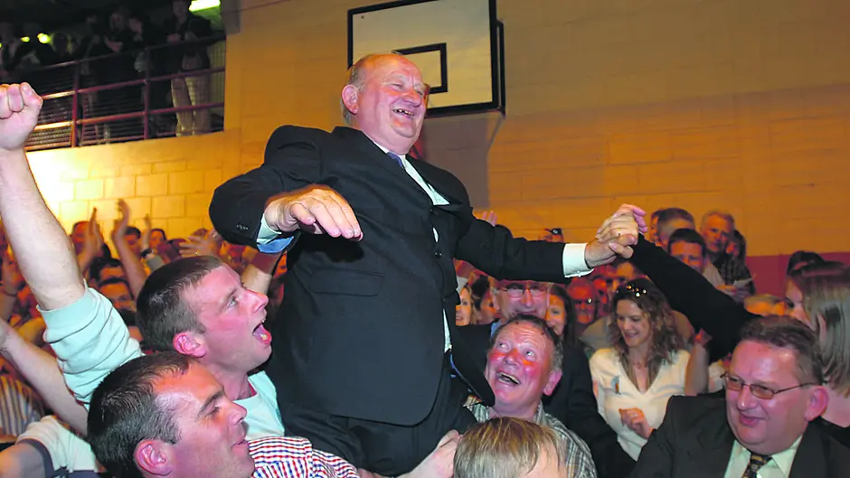 Paddy was well respected by people from all sides of the political divide Image
