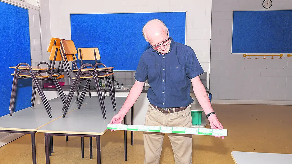 Schools examining finer details of a socially-distanced new term Image