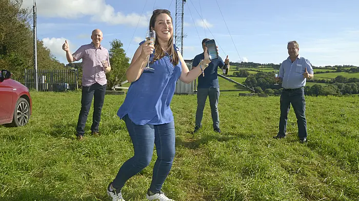 Gaggin workers say ‘thanks, Star’ for helping them get broadband Image