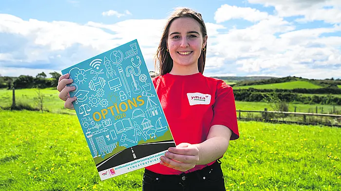 Alicia helps to promote Leaving Cert phoneline Image