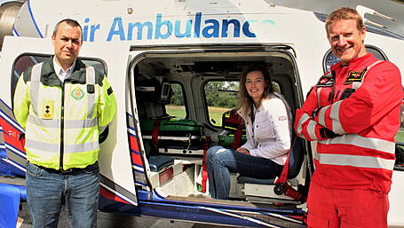 Air Ambulance rescues over 520 people in its first year Image