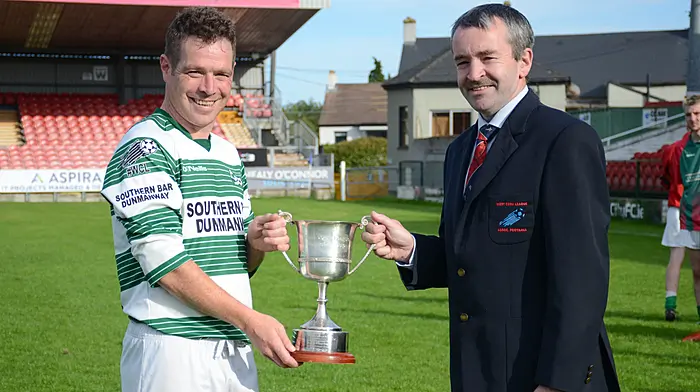 Cathal Daly’s double is the talk of the Town in Dunmanway Image