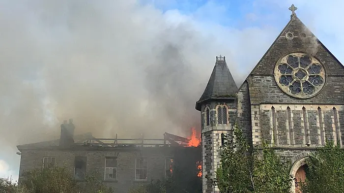 Fire at former convent chapel in Skibbereen Image