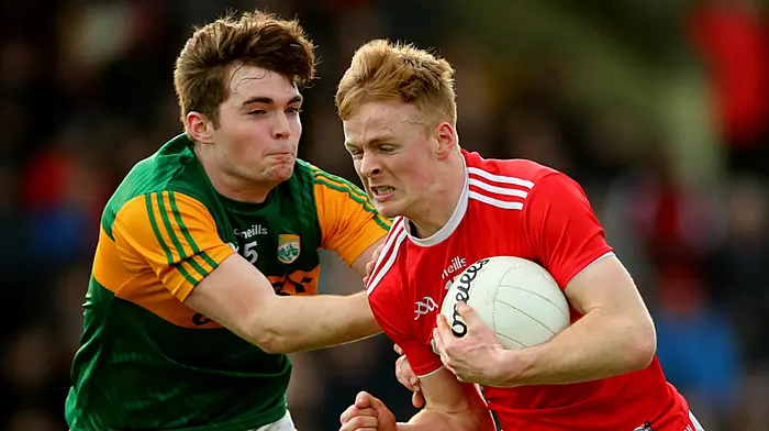 Gore, O'Mahony and Hurley named in exciting Cork full-forward line for McGrath Cup final Image