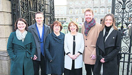 Holly leaving behind her ‘girls’ to blaze a trail in Leinster House Image