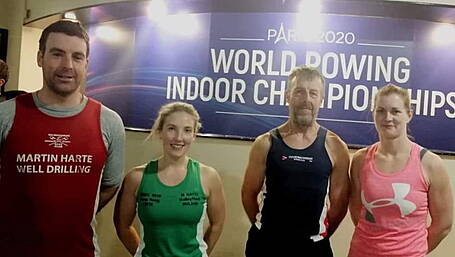 Four West Cork rowers compete at the World Indoor Rowing Championships Image