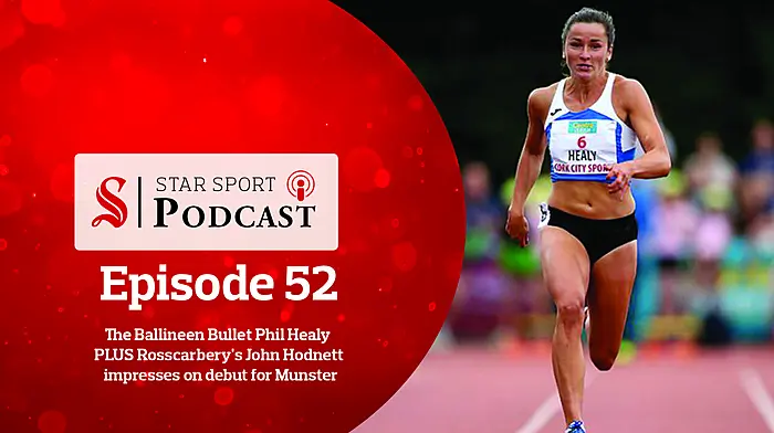 PODCAST: The Ballineen Bullet Phil Healy PLUS Rosscarbery's John Hodnett impresses on debut for Munster Image