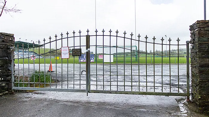 Cork county championships have been postponed Image
