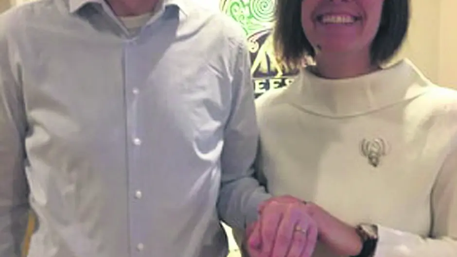 Happy ending to lost wedding band story has a nice ring to it! Image