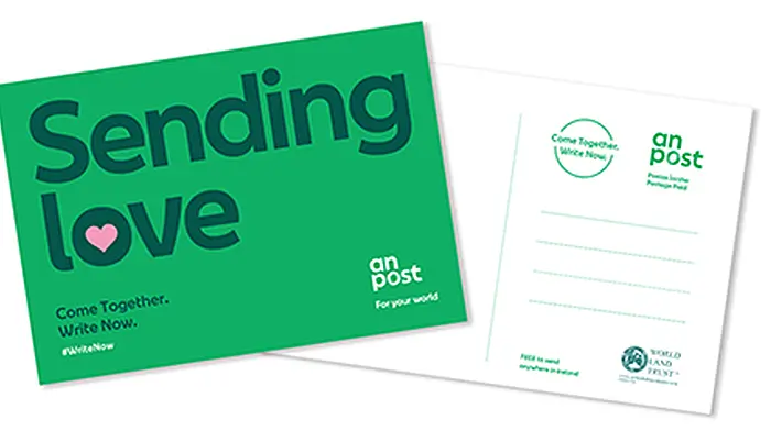 Covid-19: Free postcards to tell your loved ones you care Image