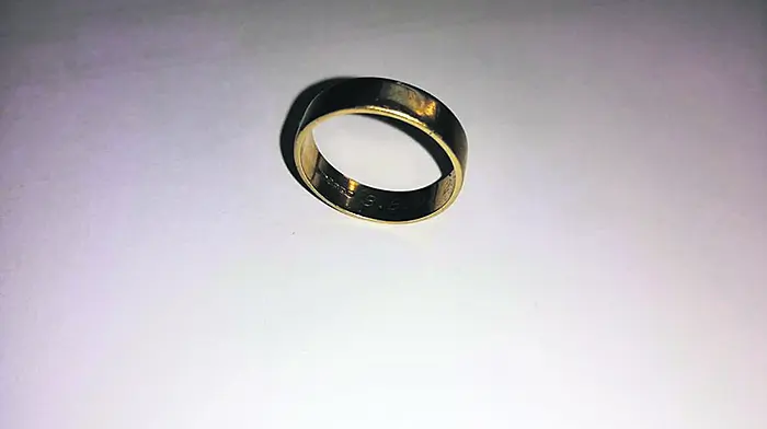Lost wedding ring hoping to go full circle Image