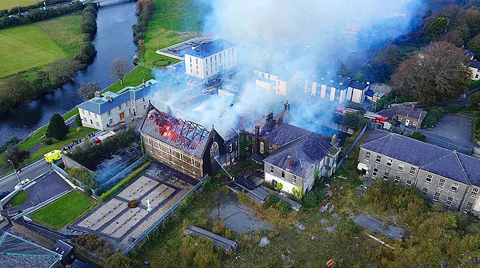 Gardaí say convent fire ‘may have been started’ deliberately Image
