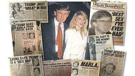 The headline that opened up the door to Trump’s bizarre world Image