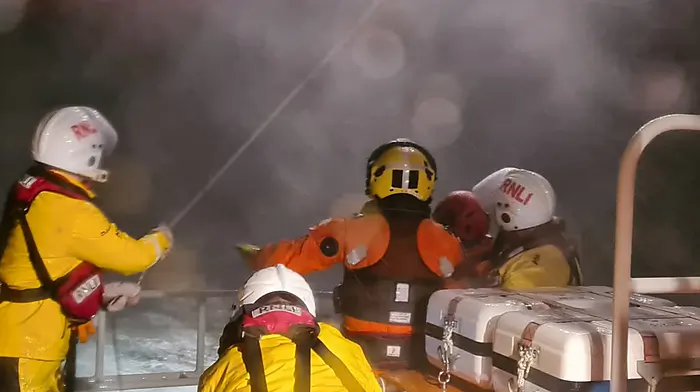 Beara RNLI's medivac of seriously ill fisherman Image