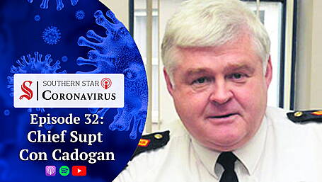 PODCAST: Chief Supt Con Cadogan on policing during Covid, a drop in burglaries but a rise in domestic violence crimes & the huge increase in drug detections Image