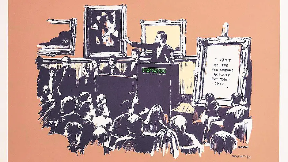 Bansky and Warhol make €2m in Skibb online auction Image