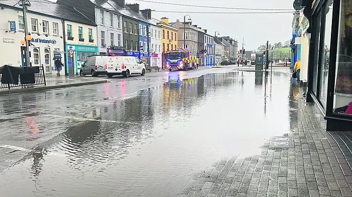 Fear of sewage in Bantry flood waters Image