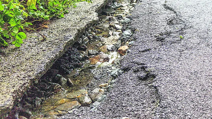 Roads can only be repaired once in every 33 years Image