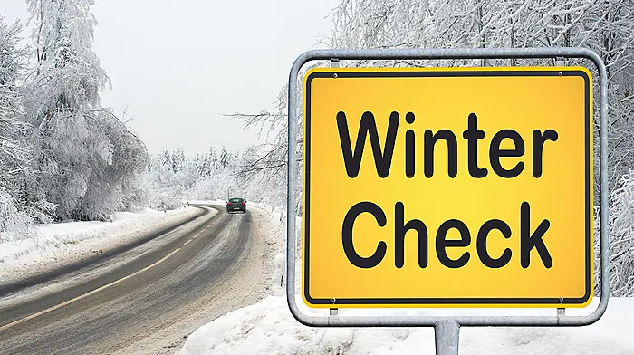 Gardaí urge motorists to be winter-ready Image
