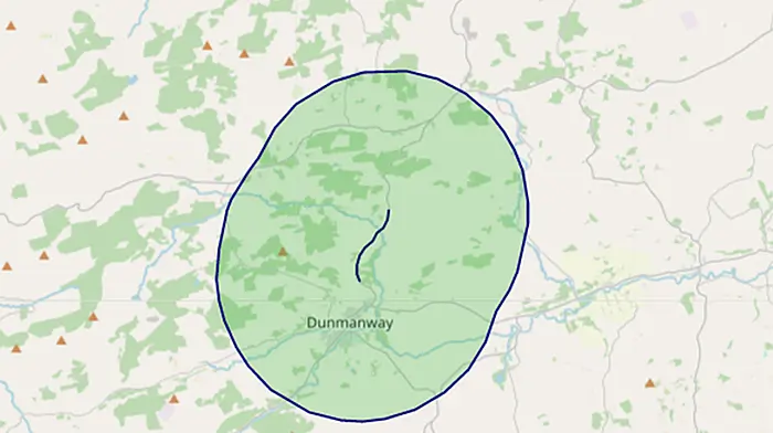 Dunmanway road is flooded and now impassable says Co Council Image