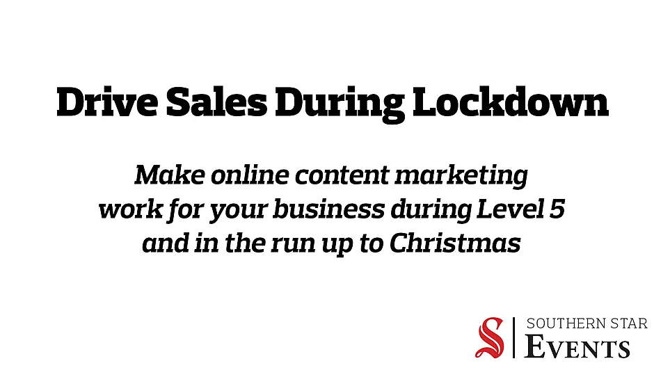 WATCH: The Southern Star's Drive Sales During Lockdown Webinar Image