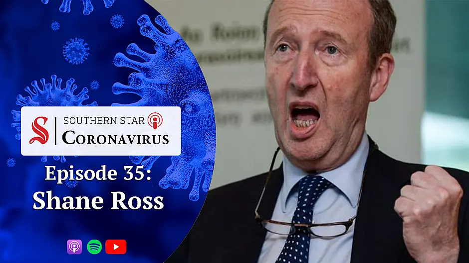 PODCAST: Former Minister Shane Ross on his new book 'In Bed with the Blueshirts' and his relationship with Michael Collins TD Image