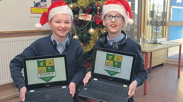 Chromebooks from GP Wood is a great boost to Enniskeane school Image