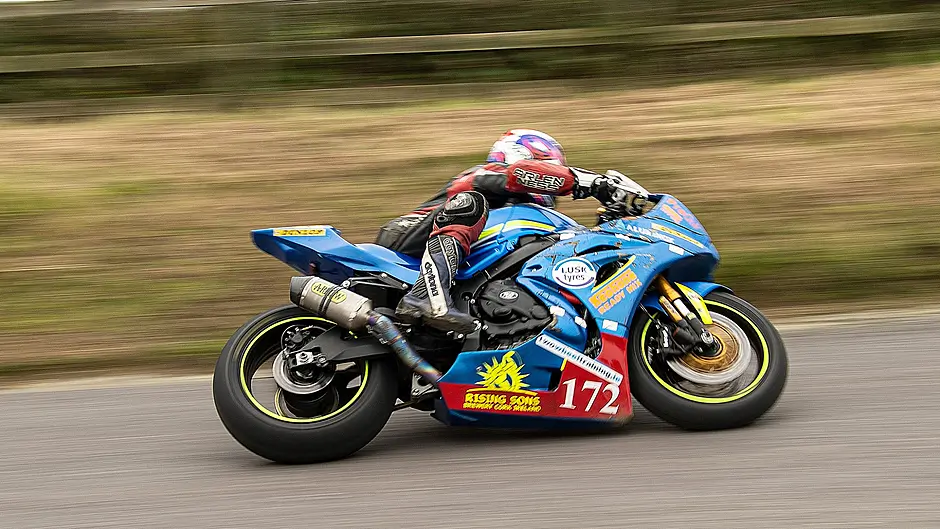 Derek Wilson is carrying on a strong family motorcycle tradition Image
