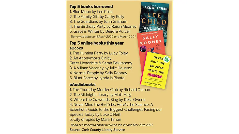 Revealed: our top lockdown library choices Image