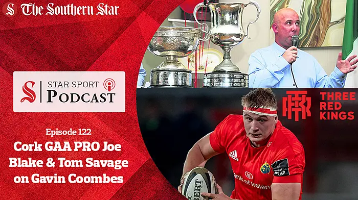 PODCAST: Cork GAA PRO Joe Blake & Tom Savage of Three Red Kings on Gavin Coombes Image