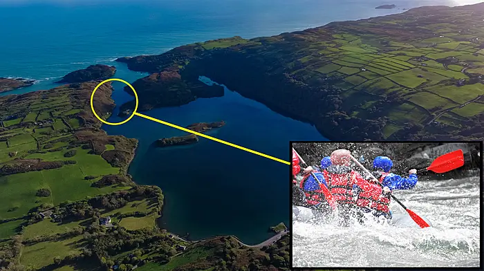 Whitewater rafting plan for Lough Hyne's rapids Image