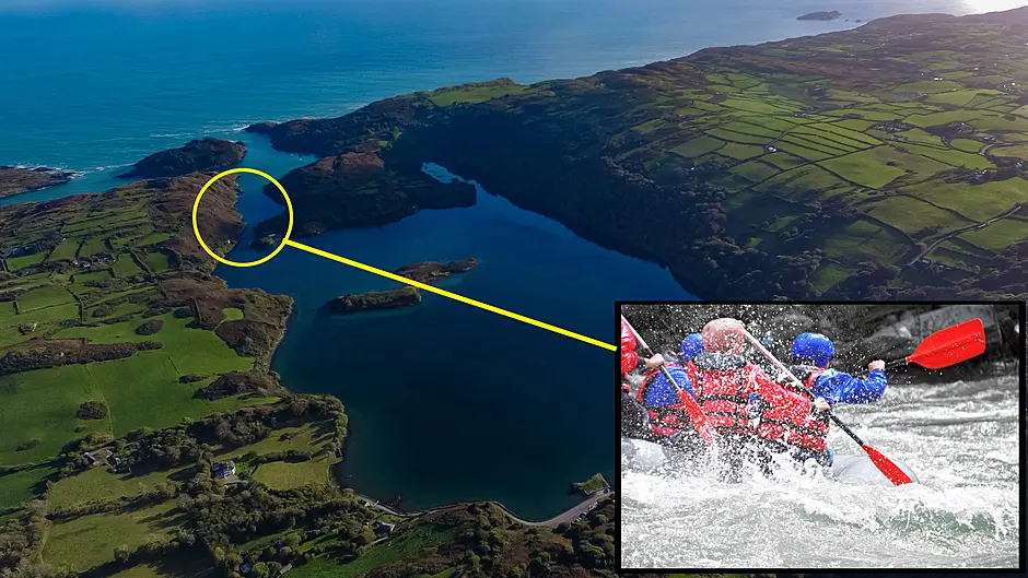 Whitewater rafting plan for Lough Hyne's rapids Image