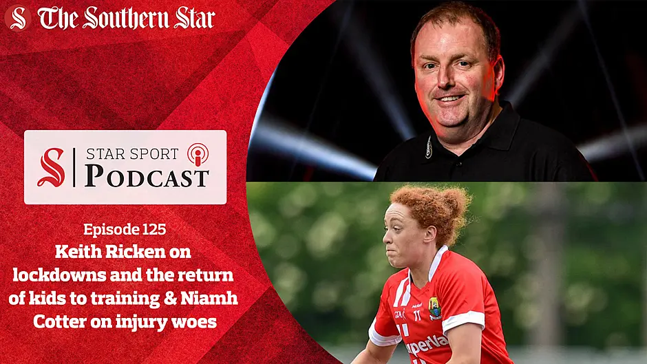 PODCAST: Keith Ricken on life in lockdown and the return of kids to training & Niamh Cotter on injury woes Image