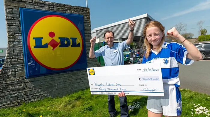 Kinsale GAA Club wins €20k top prize from Lidl’s club fundraising initiative Image