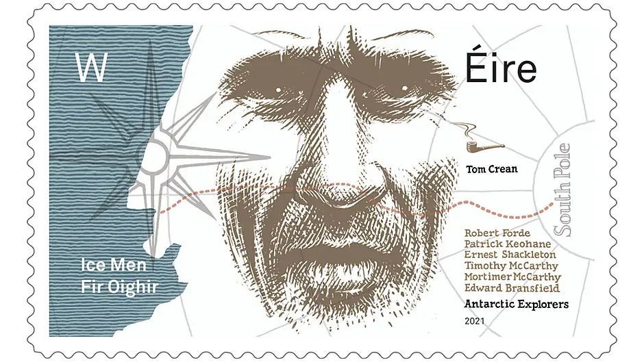An Post celebrates West Cork’s intrepid Antarctic explorers with new stamps Image