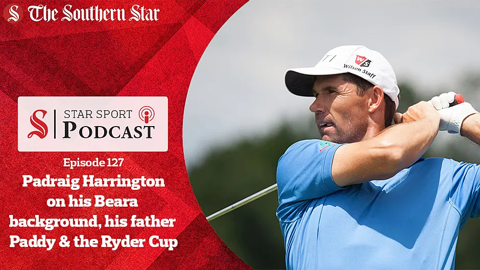 PODCAST: Padraig Harrington on his Beara background, his father Paddy's influence & the Ryder Cup Image