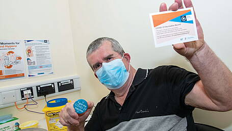 Walk-in vaccinations in Bantry on Monday morning Image