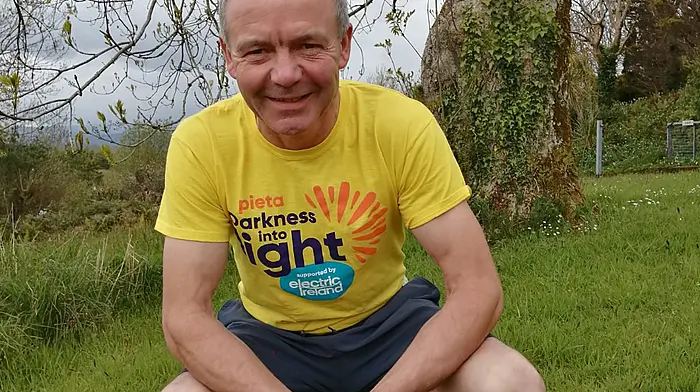 Bantry man runs to raise awareness of suicide prevention Image