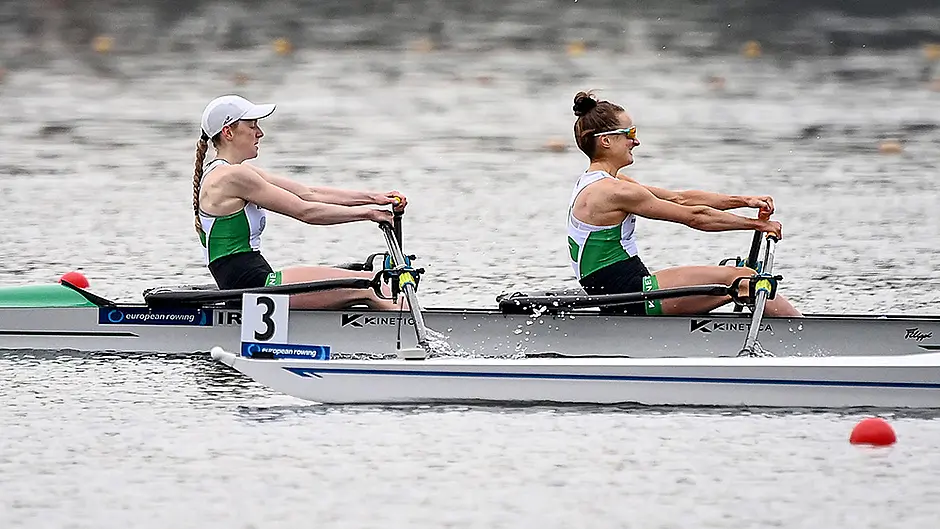 Casey and Cremen finish fifth in women’s lightweight double heat at Olympics Image
