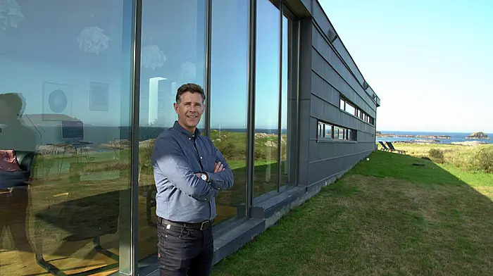 Dermot is a real glass act Image
