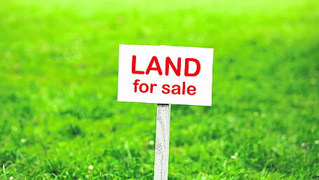 Average price for an acre of ‘good’  Co Cork land last year was €11,100 Image