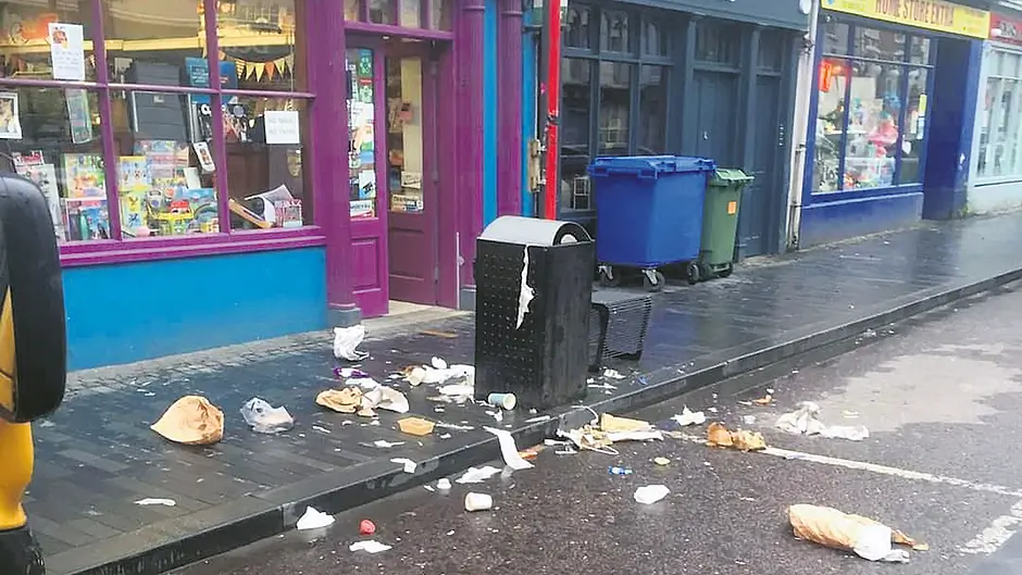 ‘Take away the takeaway wrappers’ plead Cllrs Image