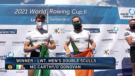 Gold again as Paul O'Donovan and Fintan McCarthy dominate the world of the lightweight men’s double Image