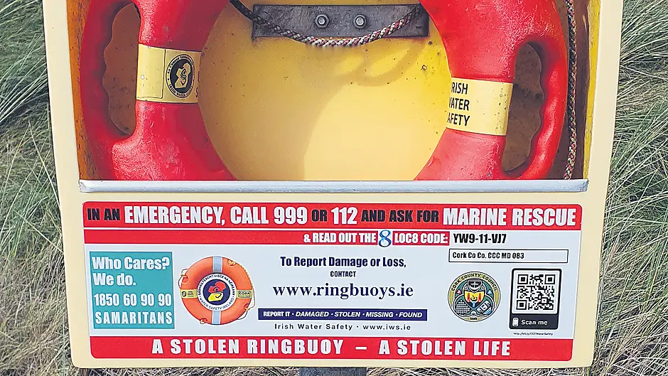 Public urged to report lost ringbuoys Image