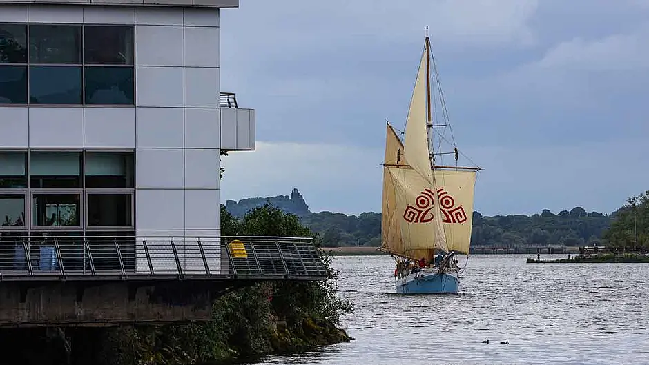 WOODEN IT BE NICE Ilen delivers climate message Image