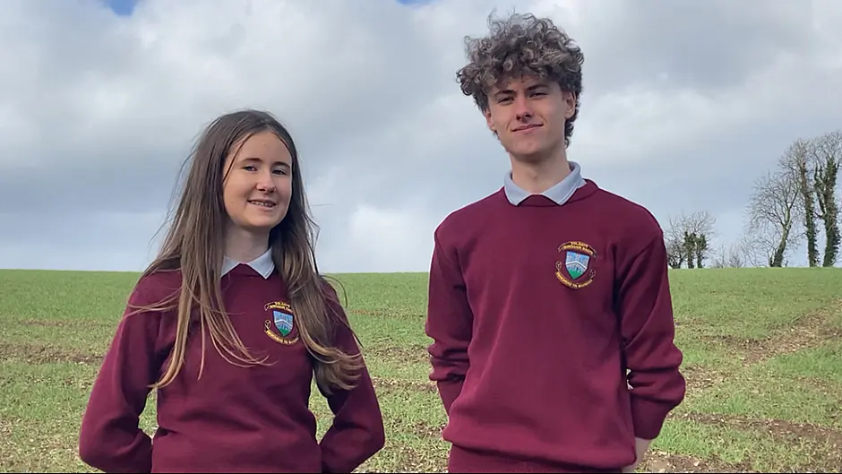 Eco award for Newcestown siblings in clean sweep for Brogan’s college Image