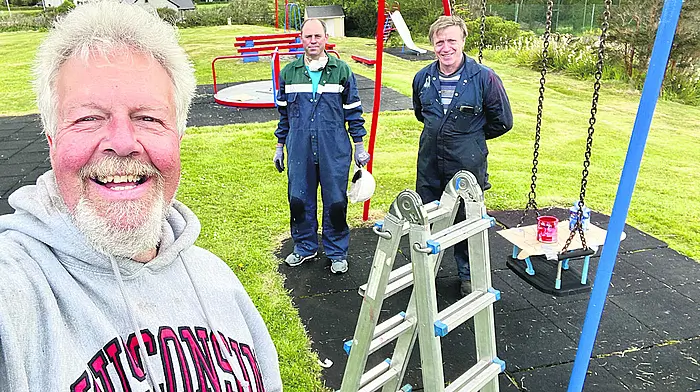 Kilcrohane’s playground gets a fresh look and lots of love Image