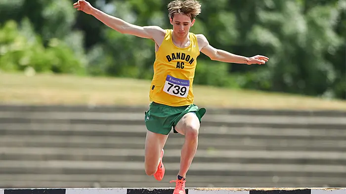 Bandon AC's Fionn Harrington is on track to reach the very top Image
