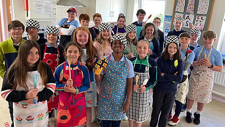 Pupils enjoy sweet taste of success with Birdy Bites Image