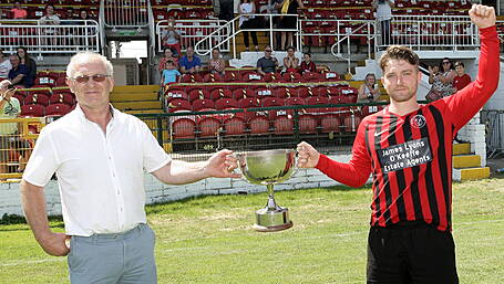 Bunratty United's cup win is sent from the Evans Image